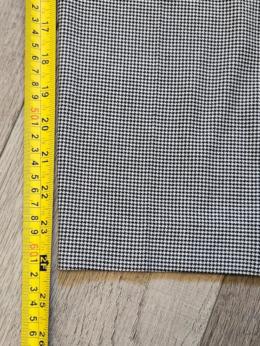Babaton Aritzia Womens Size 6 Black White Houndstooth Tailored Ankle Pants 6 - Picture 7 of 7